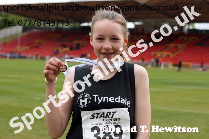 Girls under-15s high jump, North Eastern Champs, Gateshead Stadium. Photo: David T. Hewitson/Sports for All Pics